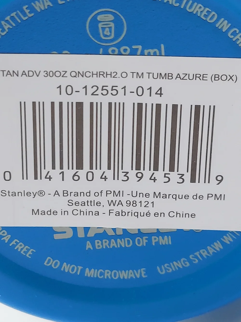 Stanley quencher h2